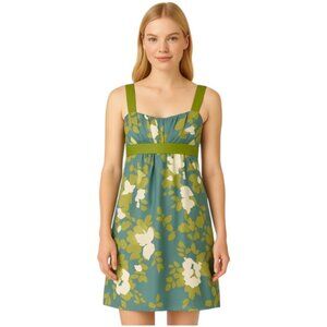 BCBG Paris Size 2 Silk Floral  Dress